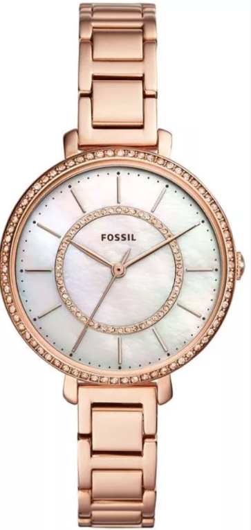 Klockarmband Fossil ES4452 Rostfritt stål Rosévin 12mm